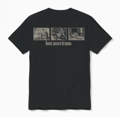 Official Mgk Lost Americana Photos Unisex T-Shirt - Black