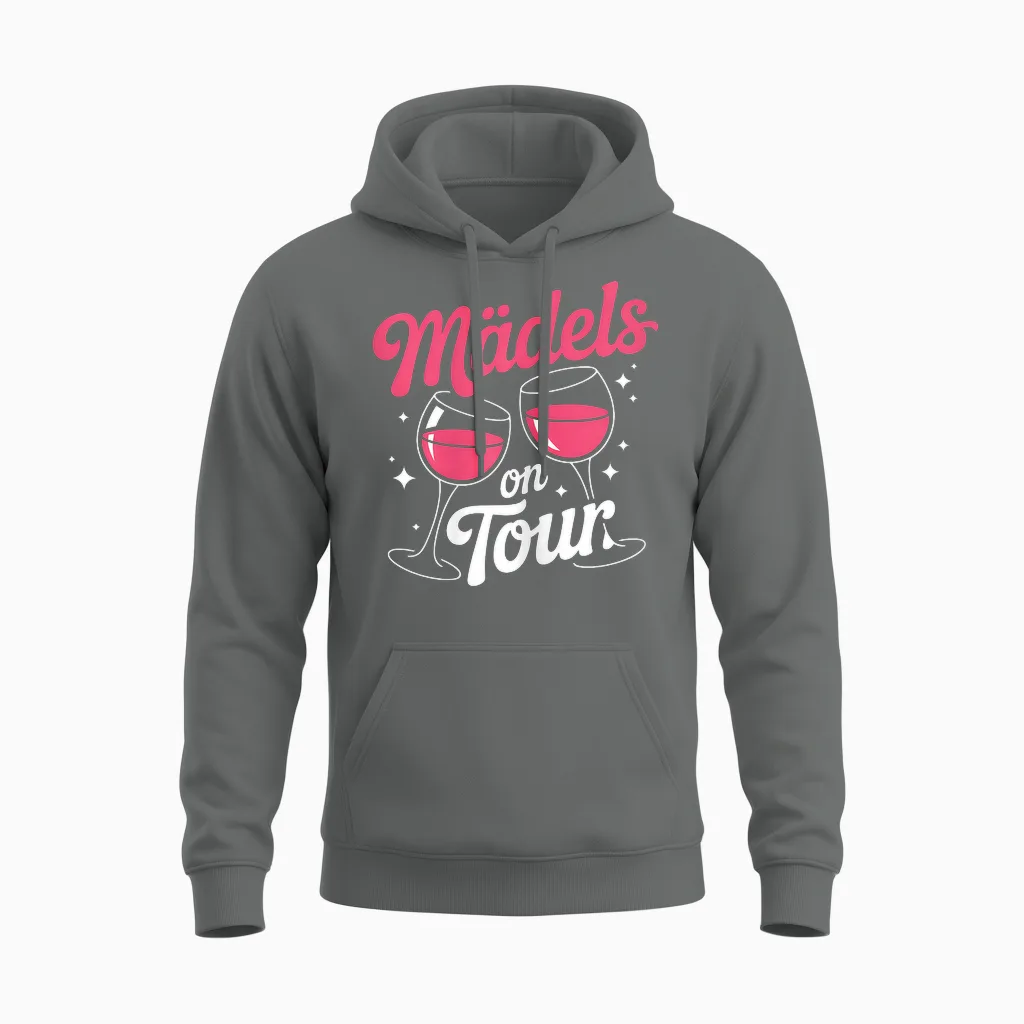 Mädels on Tour Mädels Ausflug Mädelsabend Bffs Unisex Hoodie in Graphite Heather
