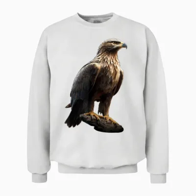 Adler Weißkopfseeadler Steinadler Seeadler Eagle Adler Unisex Sweatshirt - White