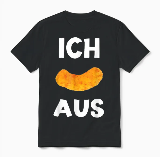 Ich Flip Aus Erdnussflip Unisex T-Shirt in Black