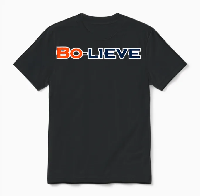 We Bo-Lieve in Denver Unisex T-Shirt in Black
