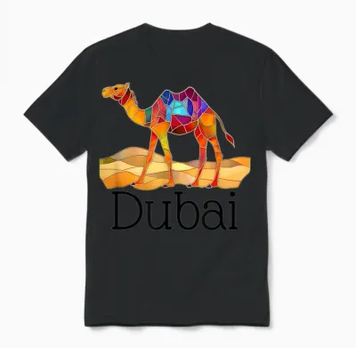 Dubai Unisex T-Shirt - Black