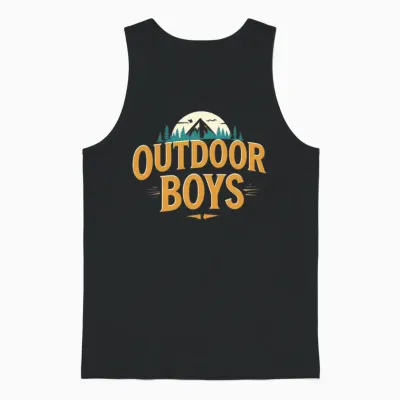 Outdoor Boys Unisex Tank Top - Black