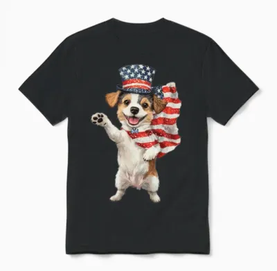 Dog Unisex T-Shirt - Black