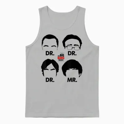 The Big Bang Theory Doctors & Mr Unisex Tank Top - Ash