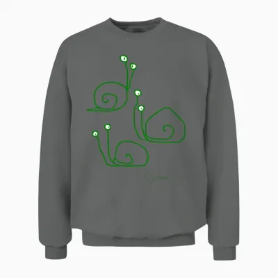 Snailmeeting © Chyropterum Innoxius Unisex Sweatshirt - Graphite Heather