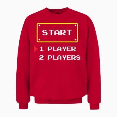 Retro Game Unisex Sweatshirt - Red