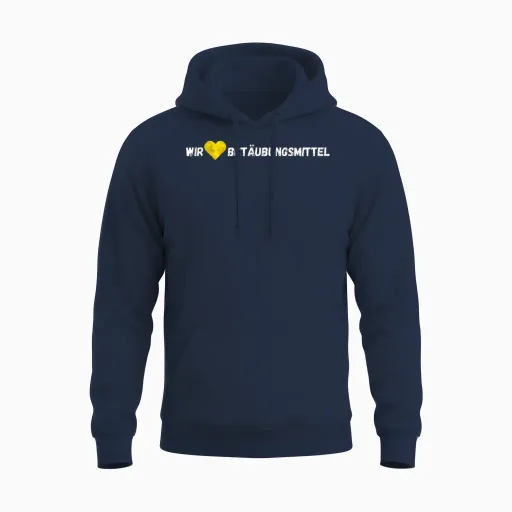 We Love Narcotics Unisex Hoodie - Navy