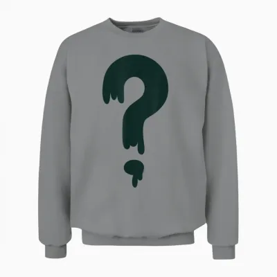 Disney Gravity Falls Soos Mystery Shack Question Mark Logo Unisex Sweatshirt - Sport Grey