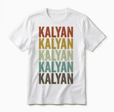 Kalyan India Retro Vintage Unisex T-Shirt - White