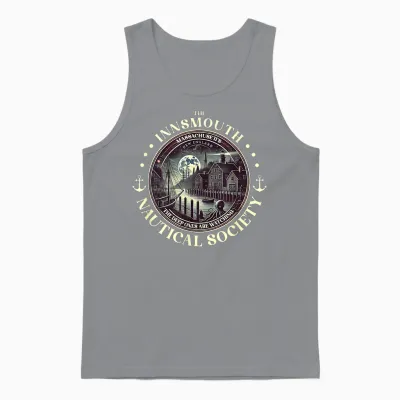 Shadow Over Innsmouth Lovecraftscher Cthulhu Mythos Unisex Tank Top - Sport Grey