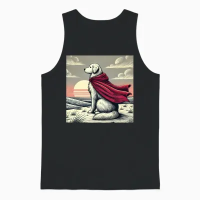 Krypto Superdog Unisex Tank Top - Black