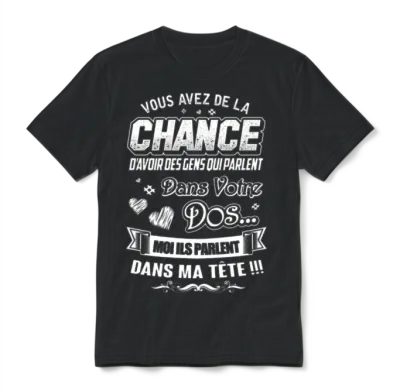 You Are Lucky to Have People Who Speak Unisex T-Shirt - Black