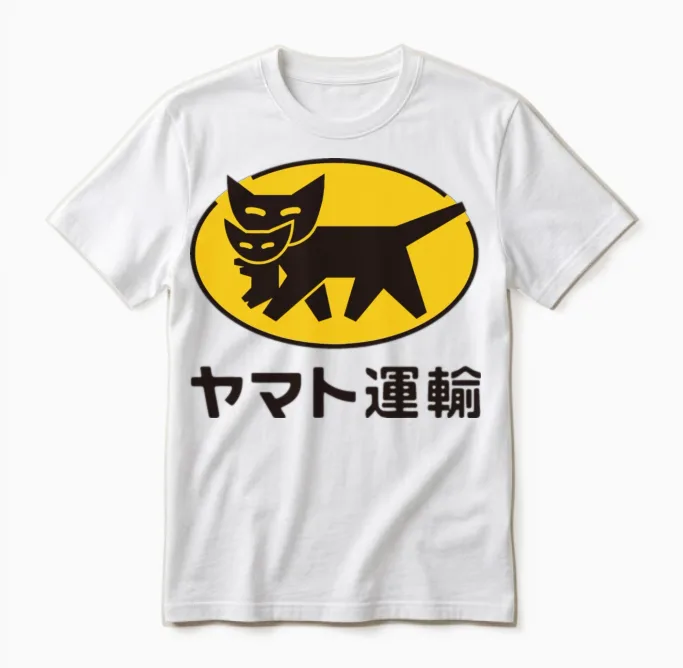 Yamato Transport Unisex T-Shirt in White