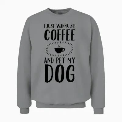 Pet Dog Unisex Sweatshirt - Sport Grey