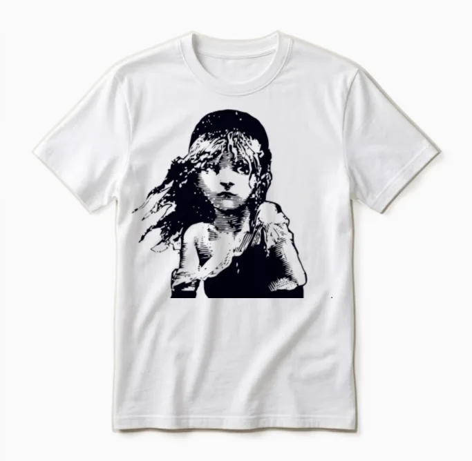 Cosette Unisex T-Shirt in White