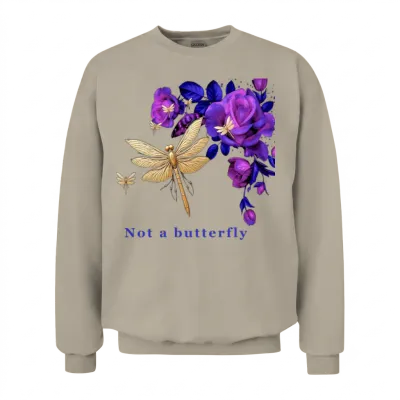 Not a Butterfly Unisex Sweatshirt - Sand