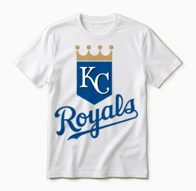 Retro Royal Kc Unisex T-Shirt - White