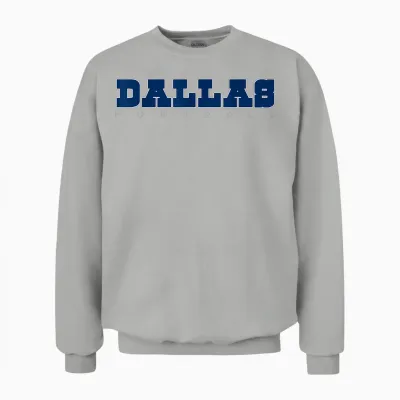 Sports Fans Dallas Football Dfw City Classic Unisex Sweatshirt - Ash