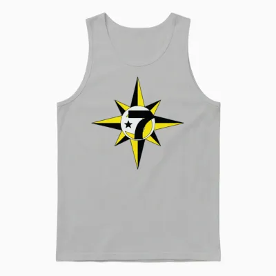 Islam Allah 5 Percent Star Nation of Gods African Unisex Tank Top - Ash