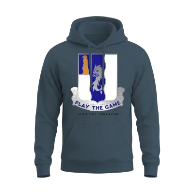 1st Battalion 50th Infantry Classic Unisex Hoodie - Dark Heather