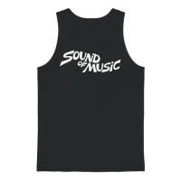 Sound of Music — Lovers Gift Unisex Tank Top - Black – 1