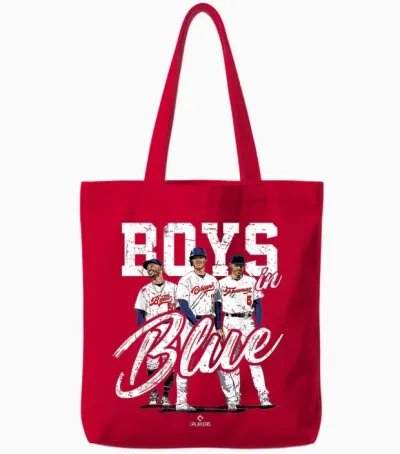 Ohtani, Betts, Freeman | La Baseball Mlb Player | Mlboht3001 Tote Bags - Red