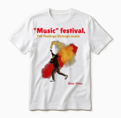 Music Festival - Music Masters Unisex T-Shirt - White