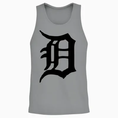 Detroit D Mini Unisex Tank Top - Sport Grey