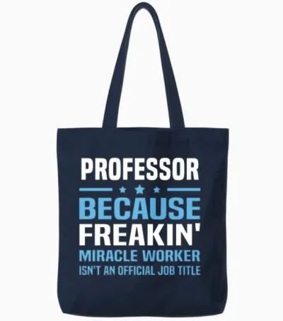 Professor Tote Bags - Navy