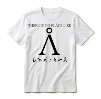 Stargate Sg1 - There Is No Place Like Earth Unisex T-Shirt - White