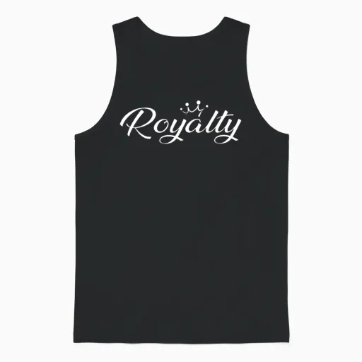 Royalty Family Unisex Tank Top in Black