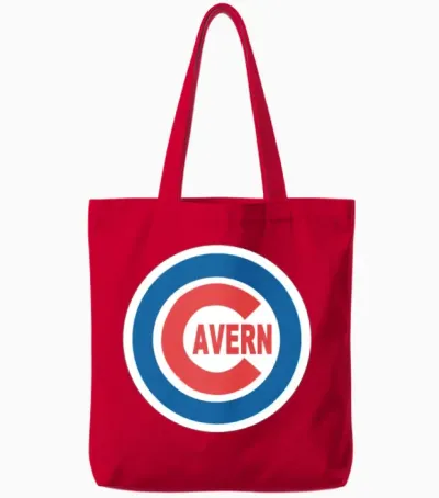 Phish Cavern Cubs Tote Bags - Red