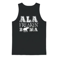 Funny Alabama Gift Ala Freakin Bama Unisex Tank Top - Black – 1