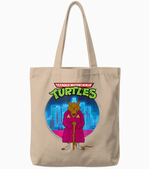 Mademark X Teenage Mutant Ninja Turtles - Original Teenage Mutant Ninja Turtles Splinter the Rat Tote Bags in Natural