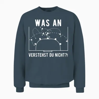 Handballer Trainer Handball Play Train Funny Gift Idea T-Shirt, Black Unisex Sweatshirt - Dark Heather