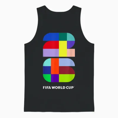 Fifa World Cup26 Event Colors Unisex Tank Top - Black