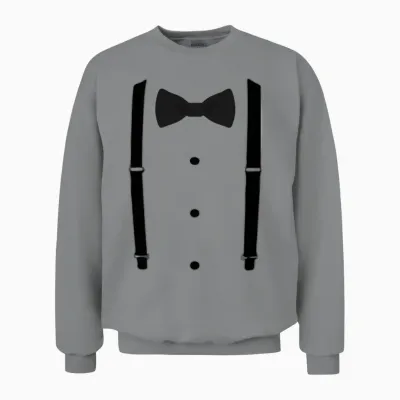 Bow Tie (3) Unisex Sweatshirt - Sport Grey