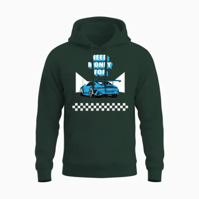 Voiture De Course D'ingénierie 911 Gt3 Rs Se Driftcar Unisex Hoodie - Forest