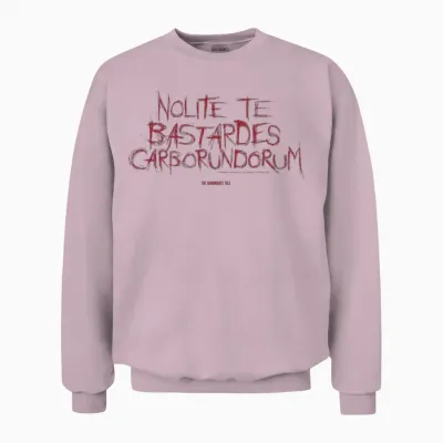 The Handmaid's Tale Nolite Te Bastardes Carborundo Unisex Sweatshirt - Light Pink