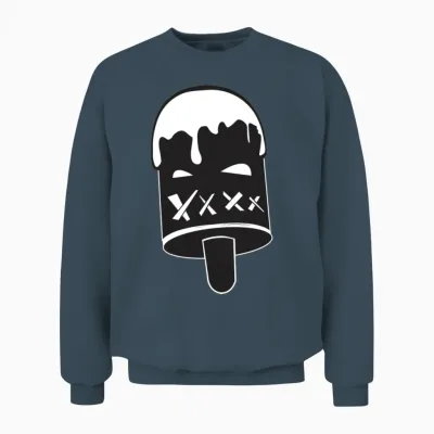 Mean Ice Cream Unisex Sweatshirt - Dark Heather