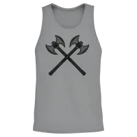 Axe Unisex Tank Top - Sport Grey – 2