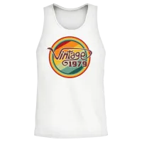 Vintage 1979 Curve Unisex Tank Top - White – 2