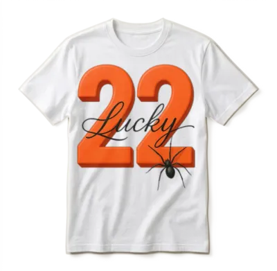 Lucky 22 Unisex T-Shirt - White