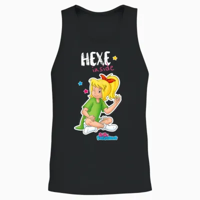 Bibi Blocksberg - Hexe Inside Unisex Tank Top - Black
