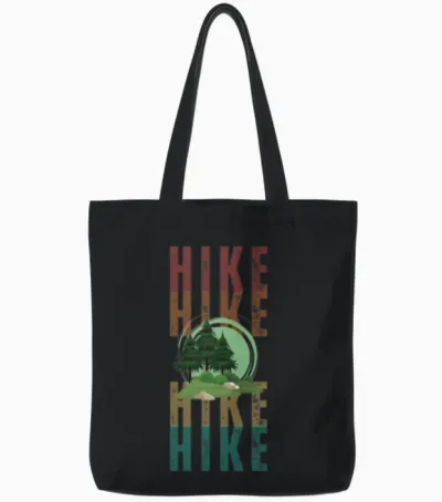 Hike Tote Bags - Black