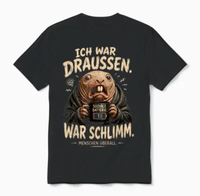 Sarkasmus Ironie Sarkastischer Spruch Humor Lustig Sarkasmus Unisex T-Shirt - Black