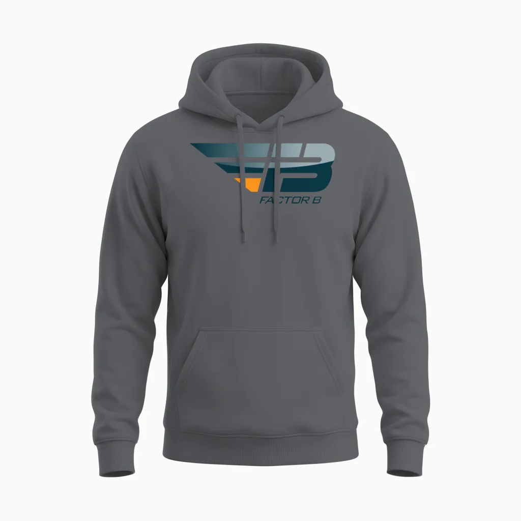 Fbl Promo Png Unisex Hoodie in Charcoal