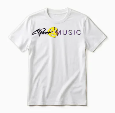 Cquermusic Longform Unisex T-Shirt - White