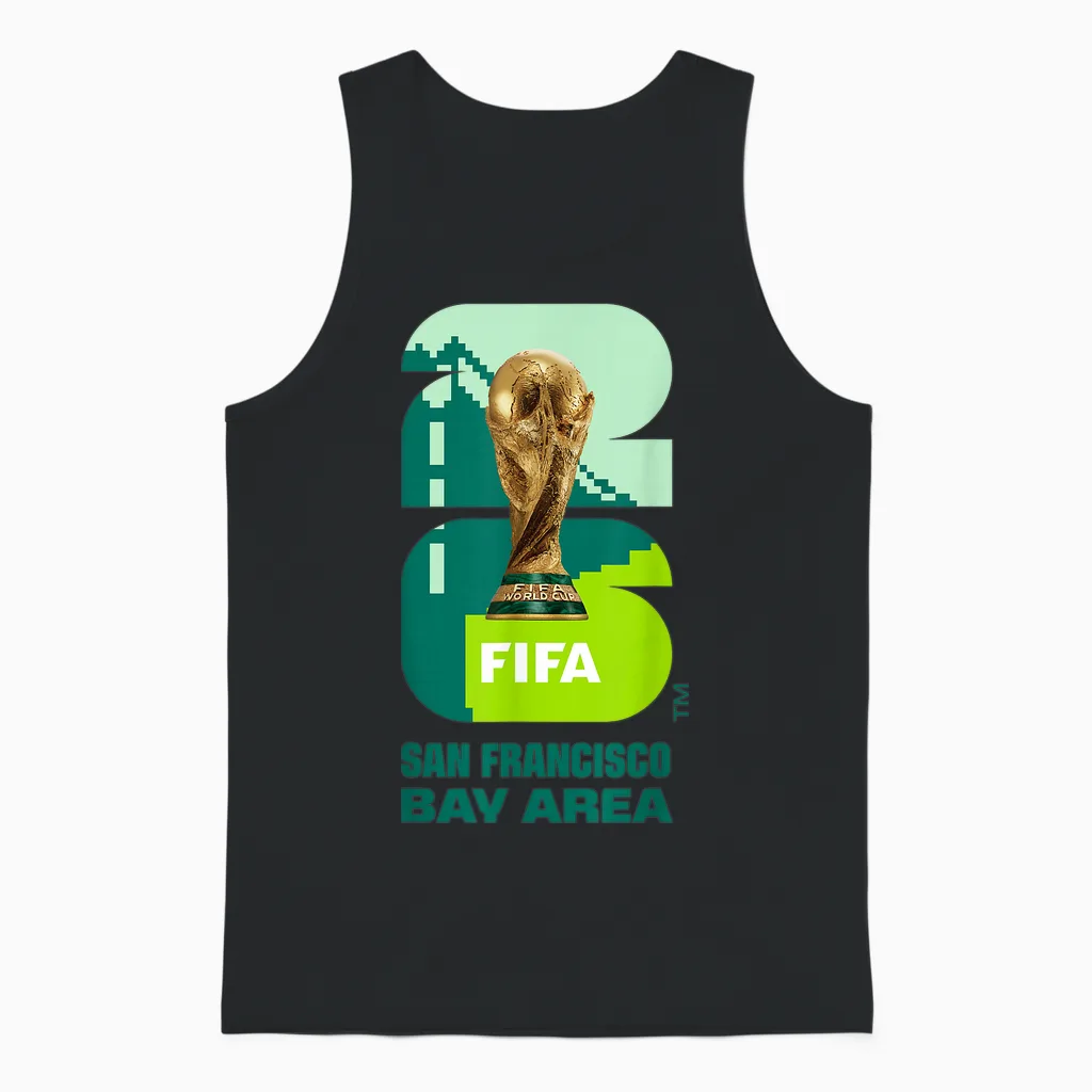 Championnat Du Monde De La Fifa 26 San Francisco Trophy Couleur Unisex Tank Top in Black